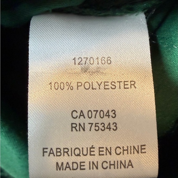 Rachel Zoe Velvet Drape Neck Blouse Top Dramatic Long Sleeve Emerald Green Sz S - Picture 6 of 7